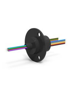 ES12A-L, 12-Circuit Slip Ring, Compact Capsule, under 50 Mbps