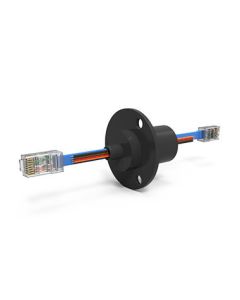 ESE224 (AC7203-18X), 8-Circuit Ethernet Slip Ring, Compact Capsule, 100 Mbps