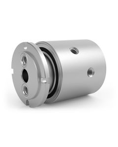 GPSM-121, 2-Passage Rotary Union, G1/8"-28 BSPP Connections, Stainless Steel