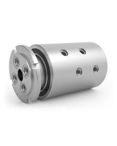 GPSM-641, 4-Passage Rotary Union, G1"-11 BSPP Connections, Stainless Steel