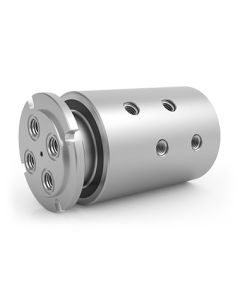 GPSM-240, 4-Passage Rotary Union, G1/4"-19 BSPP Connections, Stainless Steel
