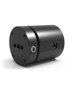 SE-1121-OF, 2-Passage Rotary Union, #4 SAE Housing Connections, O-ring Shaft Seal Gland, Carbon Steel