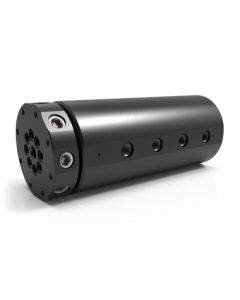 SE-1181-OF, 8-Passage Rotary Union, #4 SAE Housing Connections, O-ring Shaft Seal Gland, Carbon Steel