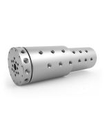 GPS-201-12, 12-Passage Rotary Union, 1/4"-18 NPT Connections, Stainless Steel