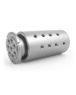 GPS-280, 8-Passage Rotary Union, 1/4"-18 NPT Connections, Stainless Steel