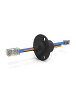 ESE64 (AC7203-12), 10-Circuit Ethernet Slip Ring, Compact Capsule, 100 Mbps