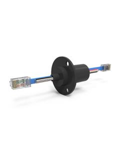 ESE2124 (AC7203-24V), 18-Circuit Ethernet Slip Ring, Compact Capsule, 100 Mbps