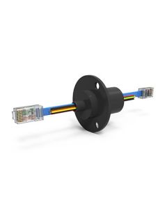 ESE264 (AC7203-18V), 12-Circuit Ethernet Slip Ring, Compact Capsule, 100 Mbps