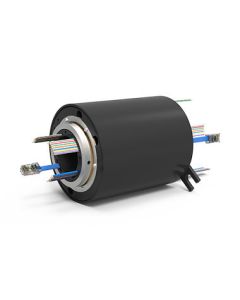 ESET184 (AC459822X384), 22-Circuit Ethernet Slip Ring, Through Bore, 100 Mbps