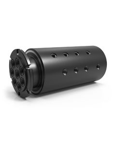 GP-180, 8-Passage Rotary Union, 1/8"-27 NPT Connections, Carbon Steel