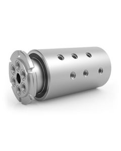 GPS-161, 6-Passage Rotary Union, 1/8"-27 NPT Connections, Stainless Steel