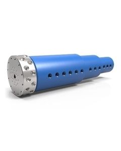 LTM-21241, 24-Passage Rotary Union, Rc1/8"-28 BSPT Connections, Aluminum