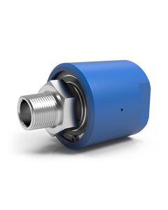 SPSM-5510-R.A (Air Service Only), 1-Passage Rotary Union, Rc3/4"-14 BSPT Connections, Aluminum / Stainless Steel